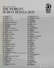 全世界最好的酒店前十位世界最好的酒店排名第一