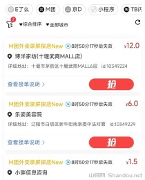 美团全自动挂机录屏浏览，一天稳定50+，免费项目